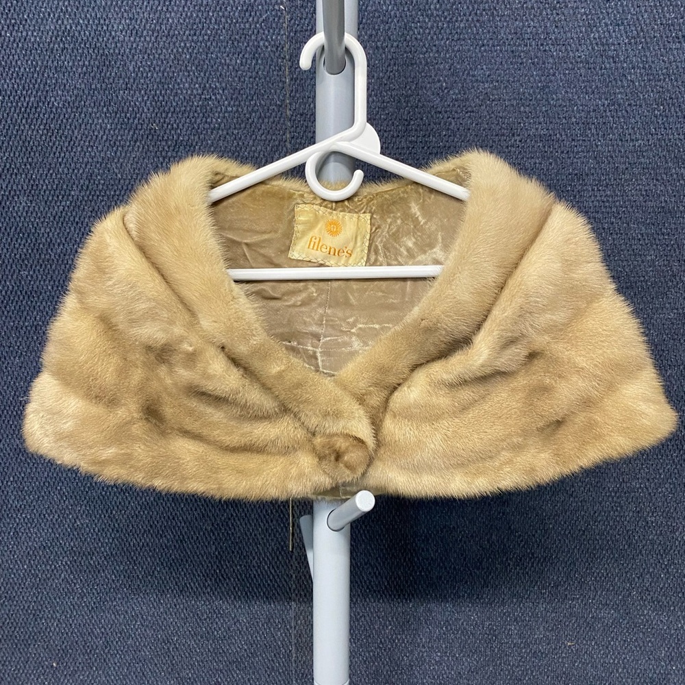 Vintage Filene's mink fur stole